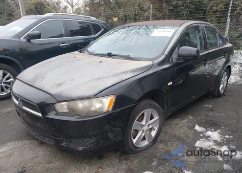 2009 Mitsubishi Lancer Es/Es-Sport из США, поврежденный, VIN JA3AU26U99U031234